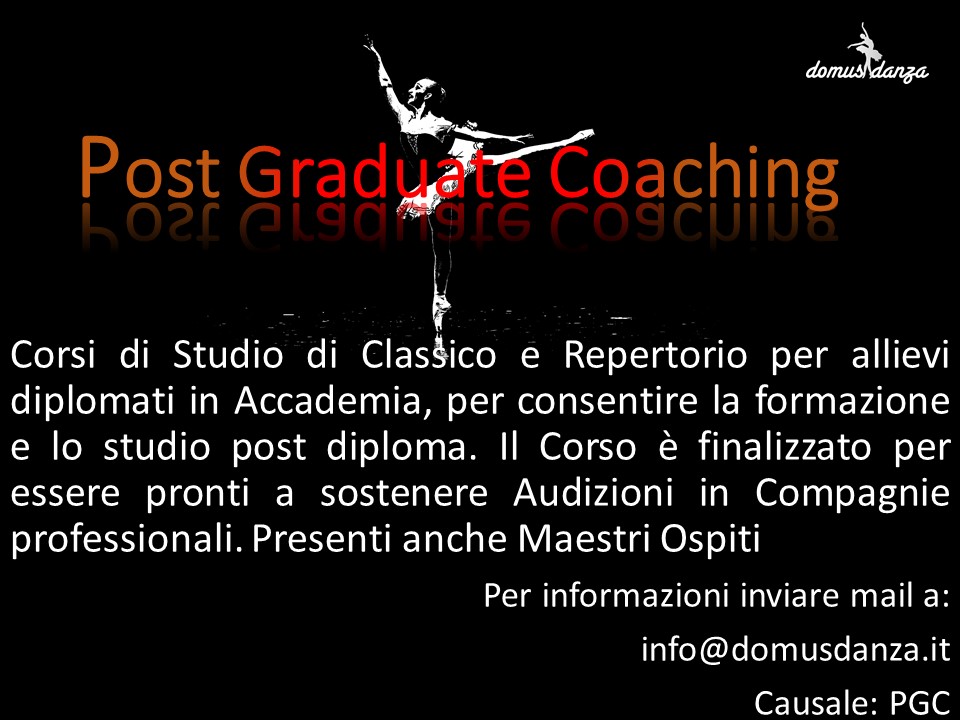 Post Graduate Coaching